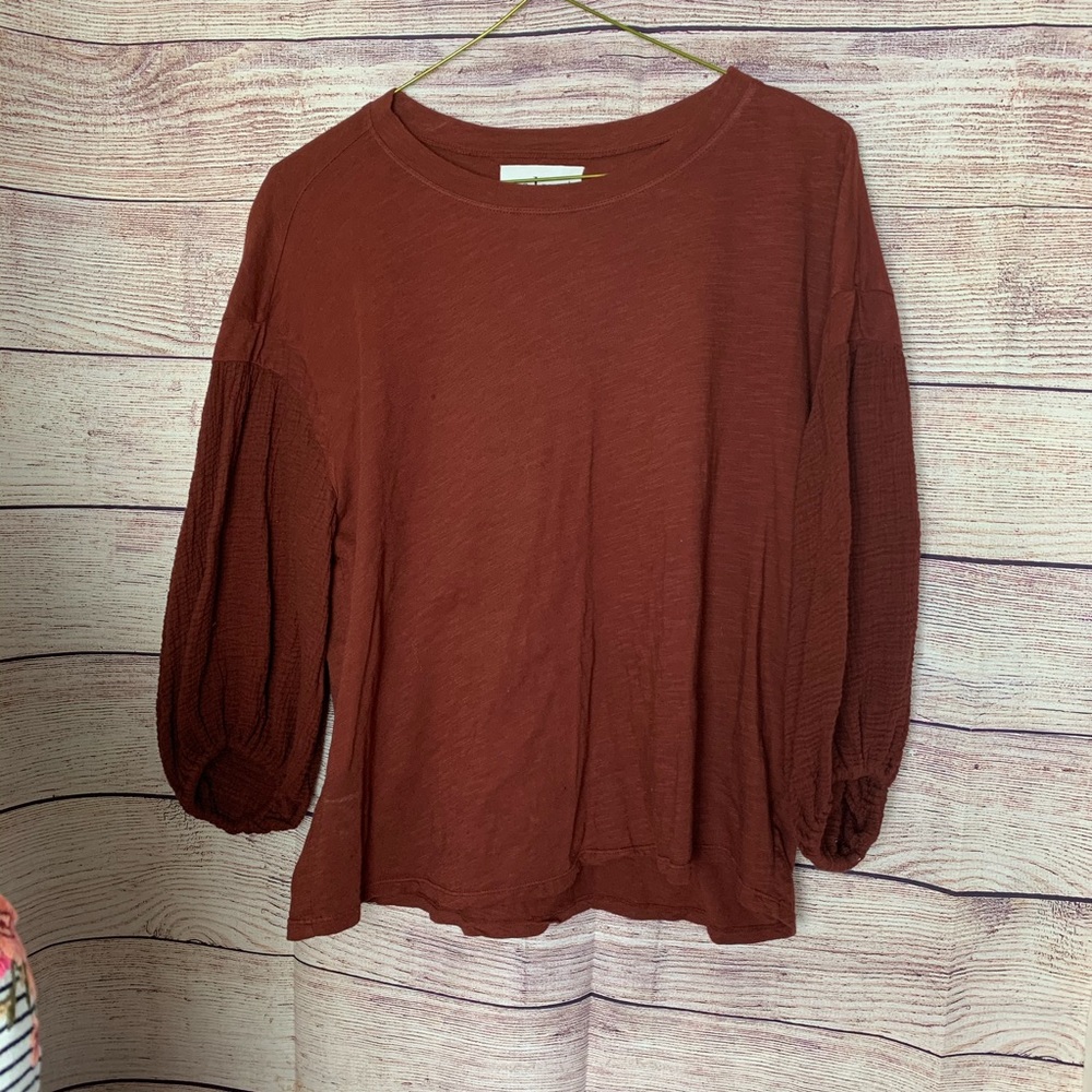 Anthropologie Top *see photos* XS